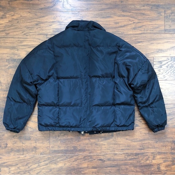 UNIF x Urban Outfitters • Certa Quilted Black Jacket puffer cropped oversized - Picture 10 of 11